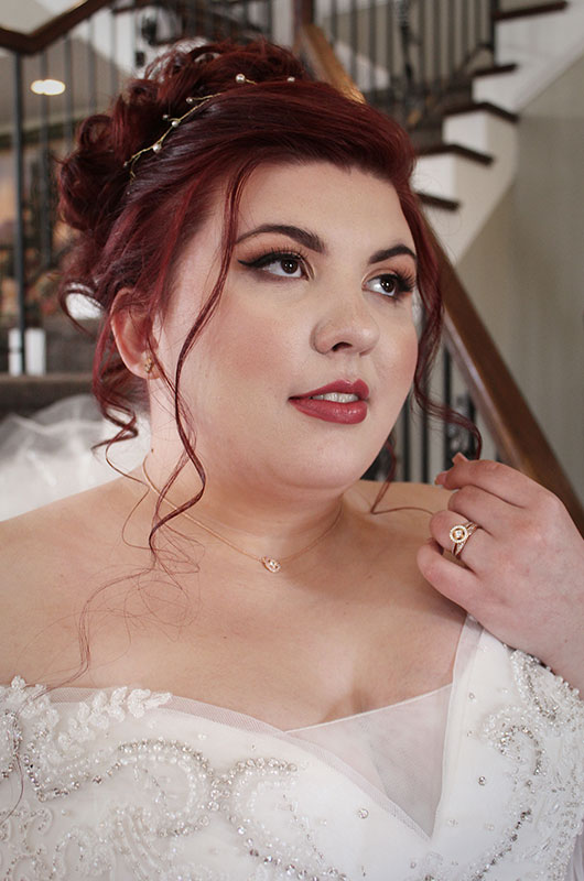 Couture By Tess Bridal Creates Plus Size Couture Wedding Gowns Hair And Makeup