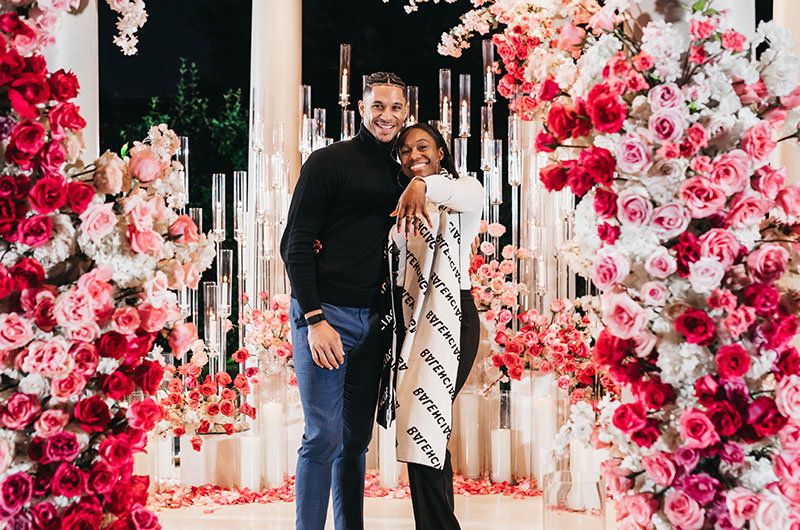 New Orleans Pelicans Point Guard Josh Hart Is Engaged To Shannon Phillips Shannon Showing Ring