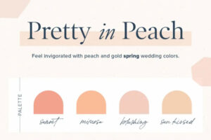 Top Wedding Colors Of 2021 By Season Spring Colors