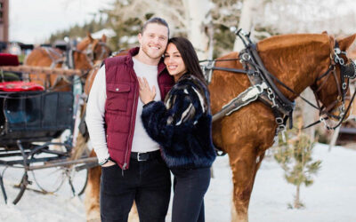 A Surprise Mountain Proposal at the Stein Eriksen Lodge in Park City, Utah