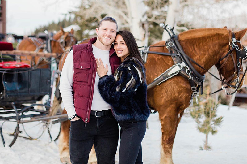 A Surprise Mountain Proposal at the Stein Eriksen Lodge in Park City, Utah