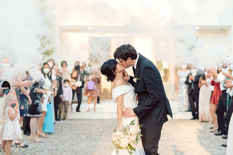 High School Sweethearts Andrea and Harry Adderholt Say I Do at The Grandeur House in Little Rock