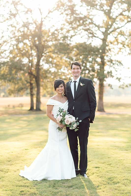 Andrea Roda And Harry Adderholt Say ‘I Do’ At The Grandeur House Reception Dress