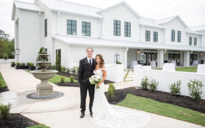 Brooke and Shane Moran are the First Couple to be Married at Boxwood Manor in Tomball, Texas
