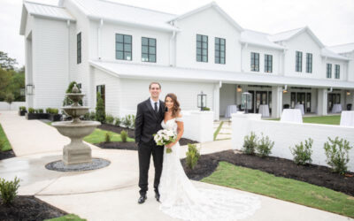 Brooke and Shane Moran are the First Couple to be Married at Boxwood Manor in Tomball, Texas