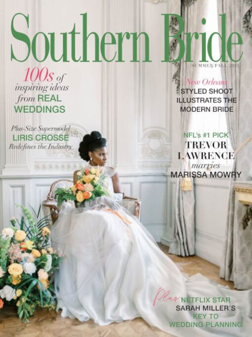 Southern Bride Magazine Fall 2021 Cover