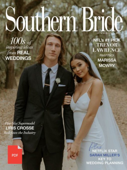 Southern Bride Magazine Summer 2021 Cover Digital