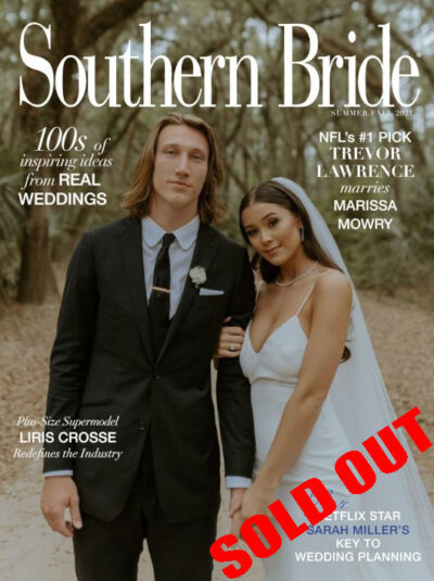 Southern Bride Magazine Summer Cover sold out