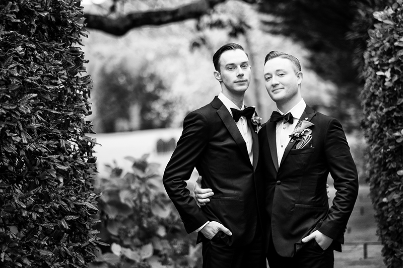 Aidan Grano And Brady Mickelsen Marry At The Inn At Little Washington In Virginia1