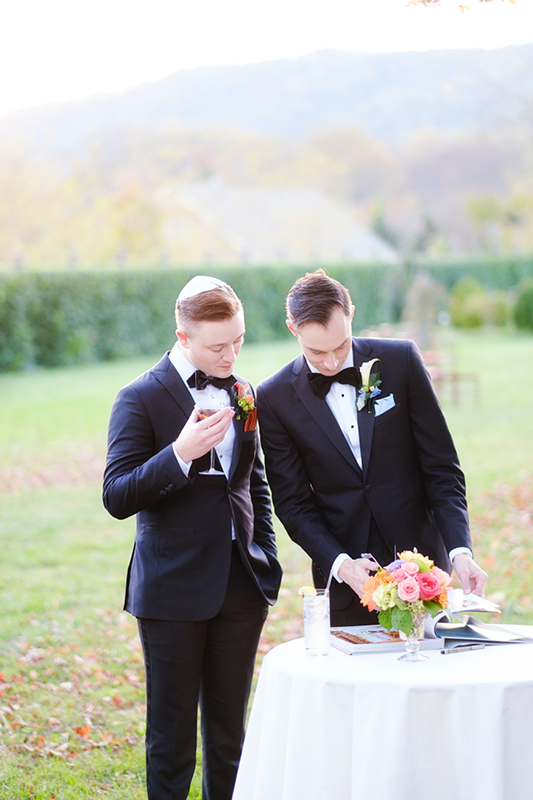 Aidan Grano And Brady Mickelsen Marry At The Inn At Little Washington In Virginia20