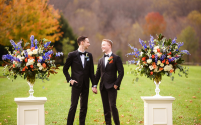 Aidan Grano and Brady Mickelsen Marry at the Inn at Little Washington in Virginia