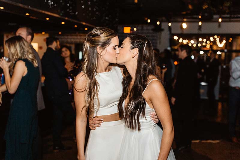 Alexandra Morgan And Whitney Christian Marry At White Avenue Studio In Nashville11