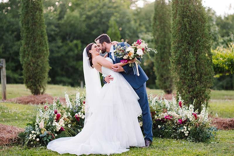 An Italian Garden Inspired Wedding at The Farm at High Shoals in Bishop, Georgia