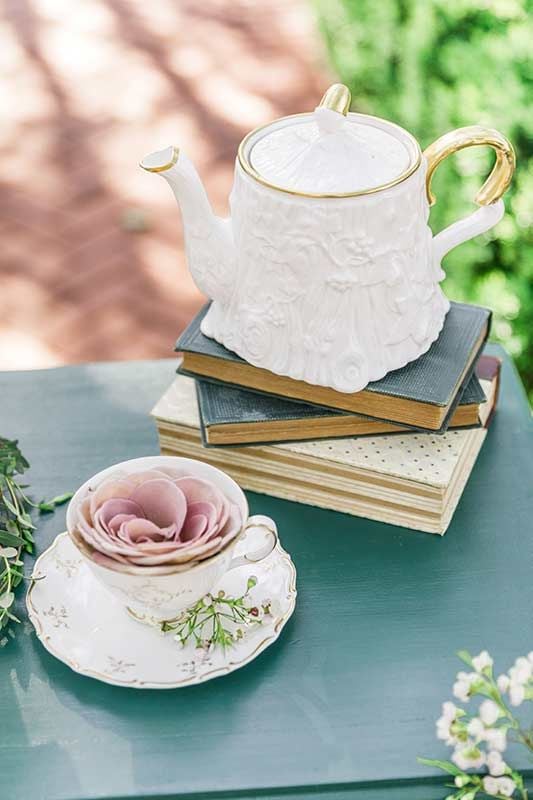 Bridgerton Inspired Garden Wedding In New Market Alabama Tea Party