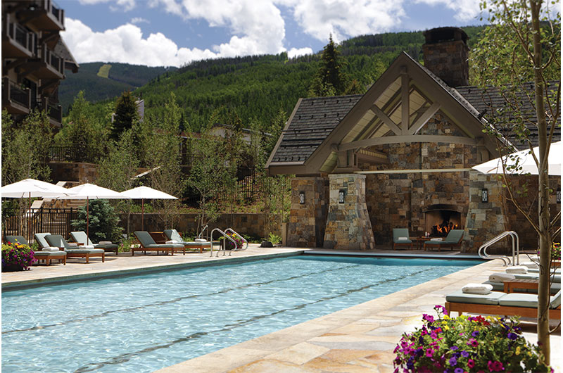 Four Seasons Resort Vail Colorado Outdoor Pool