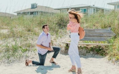 Hailey Fitzwater and Dallas Trull Get Engaged on Wrightsville Beach, North Carolina