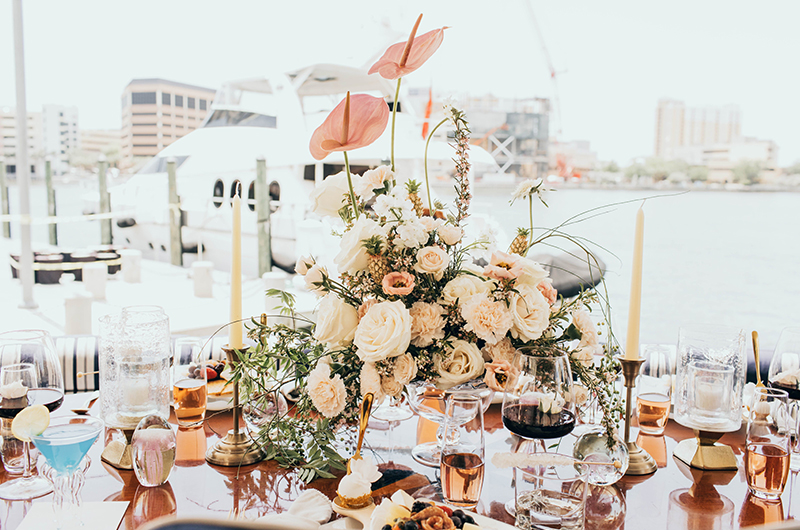 Host A Yacht Wedding For An Unforgettable Luxurious Celebration (centerpiece)