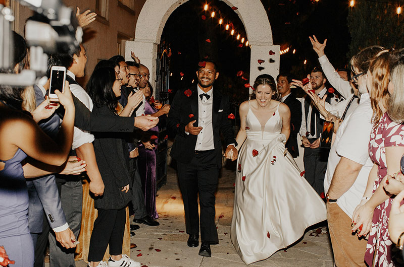 Margeaux Chase And KeeRyde Talasan Marry At The Contemporary Austin In Texas Sendoff