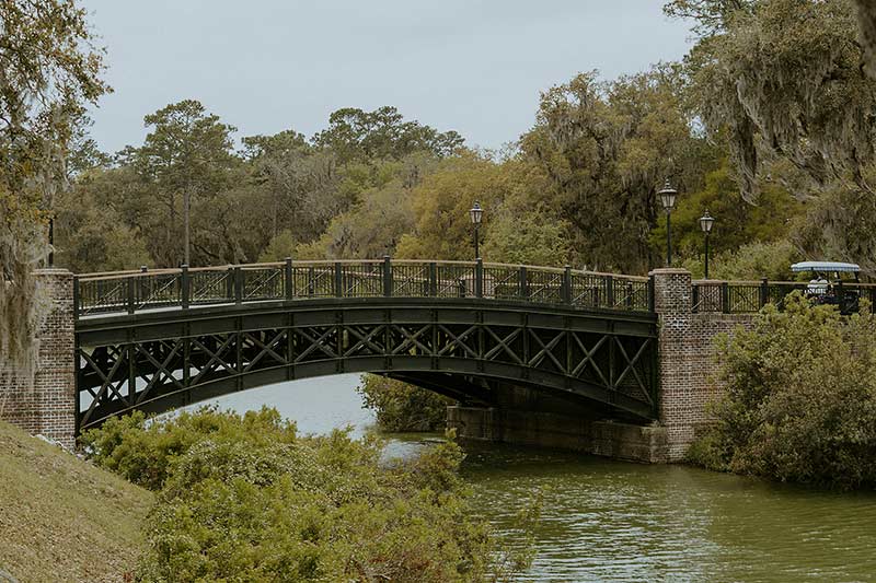 Marissa Mowry And Trevor Lawrence Wedding In South Carolina Montage Palmetto Bluff Bridge