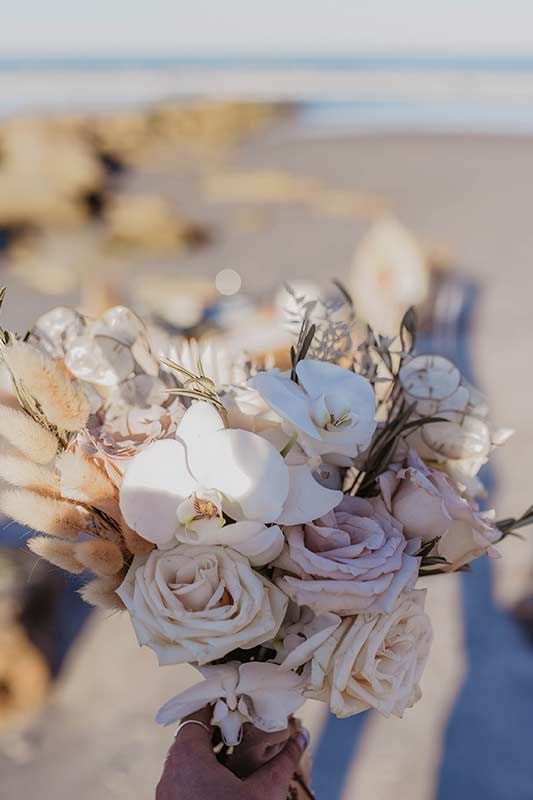 Rob And Roza Trachuk Celebrate Their Anniversary With An Elopement Styled Shoot In St Augustine Florida Bouquet