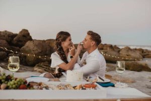 Rob And Roza Trachuk Celebrate Their Anniversary With An Elopement Styled Shoot In St Augustine Florida Messy Cake