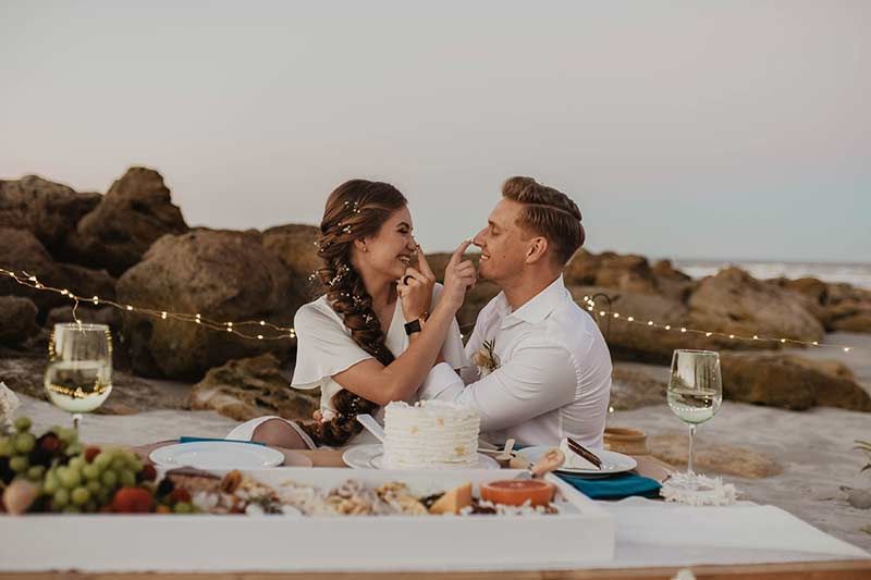 Rob and Roza Strilkivsky Celebrate Their Anniversary with an Elopement Styled Shoot in St. Augustine, Florida