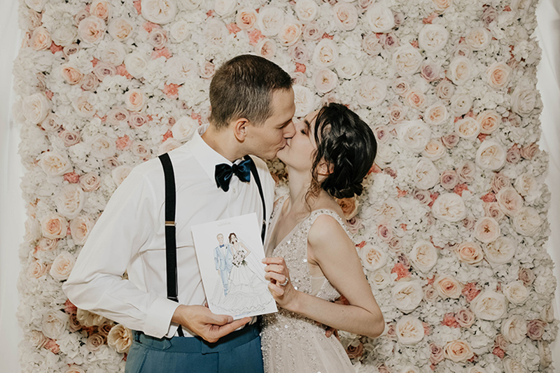 The 5 Best Wedding Ideas I Have Learned From TikTok Live Illustration