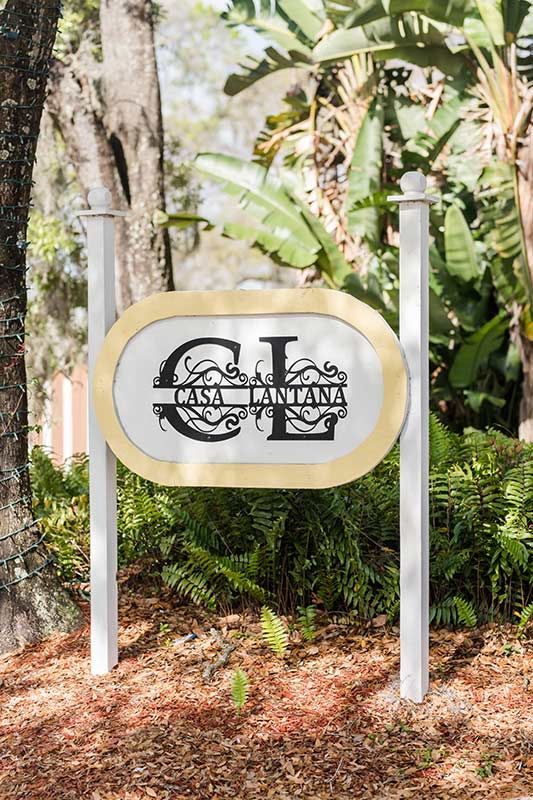 Transport To A French Countryside Wedding At Casa Lantana In Tampa Casa Lantana Entrance