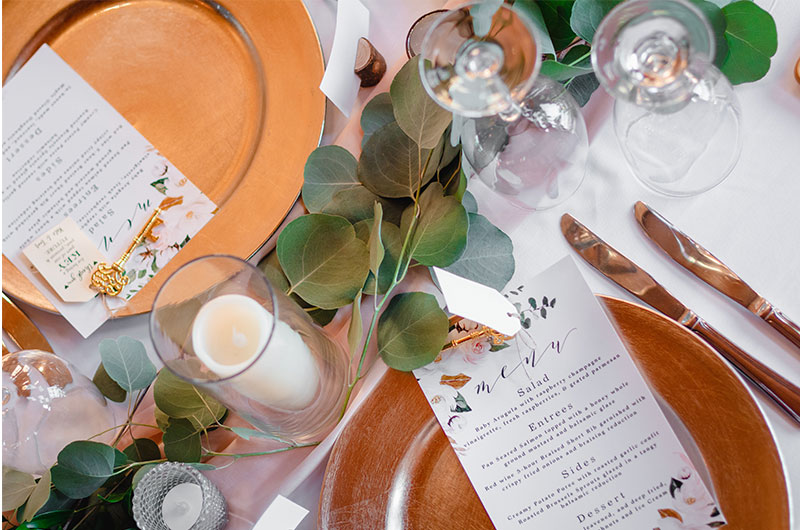 Plan Your Wedding With Zion Springs Tablescape