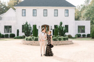 Turning Darkness Into Light With A Wedding Of Bold Elegance In North Carolina Out Front