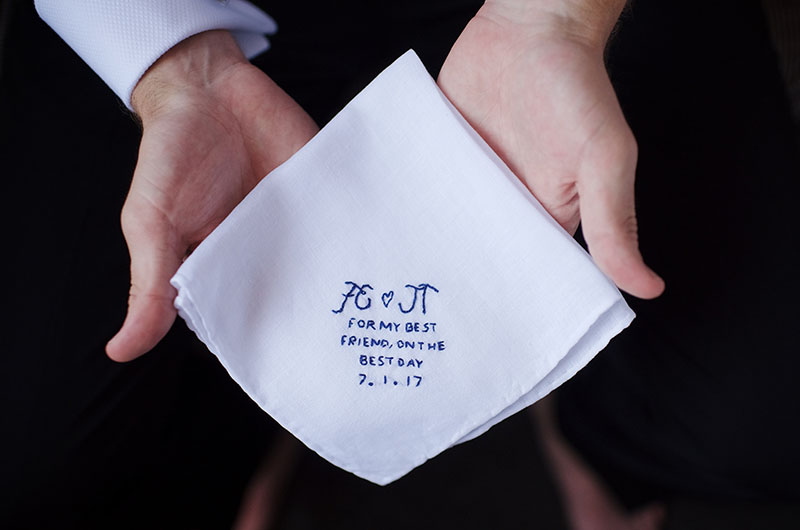 Small Budget Items That Can Make An Impact On Your Wedding Day Handkerchief
