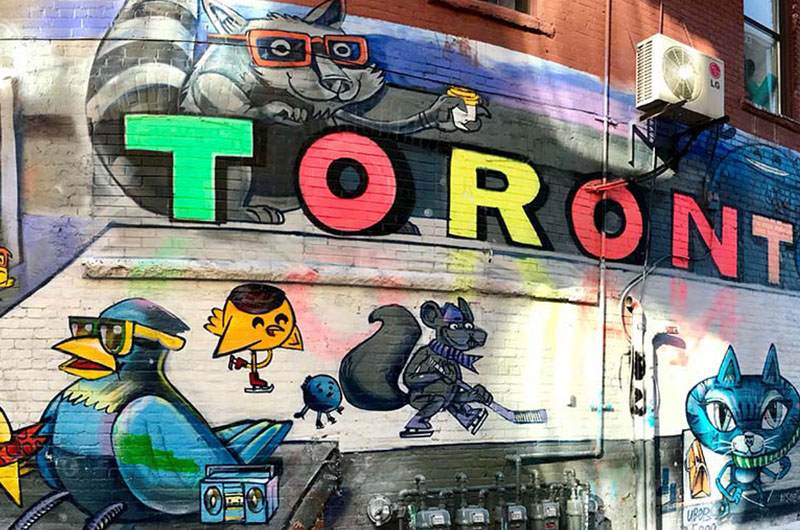 The Top Ten Cities With The Most Instagrammable Street Art Toronto