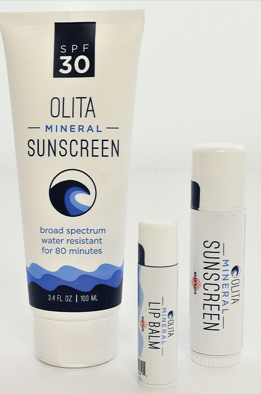 The Top Beauty Products To Help Make It Easy To Get Ready For Your Big Day OLITA Mineral Sunscreen Bottles Copy