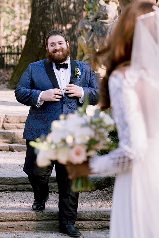 Christine Nau And Brandon Steinbook Marry In An Art Nouveau Wedding In Georgia First Look Christine Nau And Brandon Steinbook Marry In An Art Nouveau Wedding In Georgia First Look