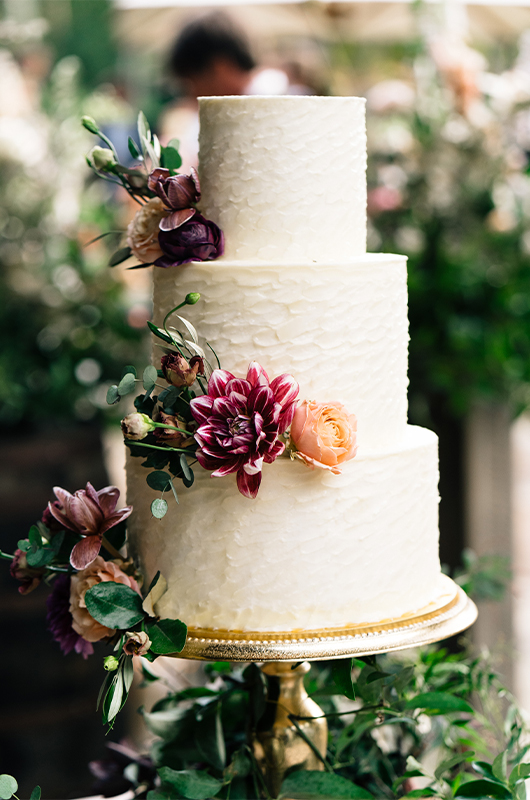 Eloise Hamilton Aiken Reeves Rustic Glamour Wedding In North Carolina Cake