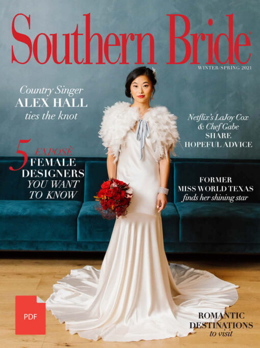 Southern Bride Magazine 2021 Winter Cover Digital