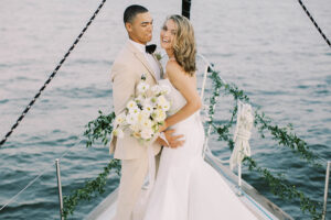 Sail Into The New Year With This Elopement Shoot On The Harbor Coupleonbow