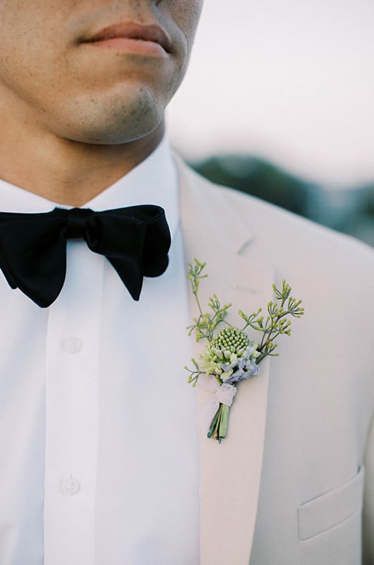 Sail Into The New Year With This Elopement Shoot On The Harbor Groomcloseup