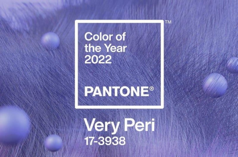 Very Peri is 2022 Pantone Color of The Year