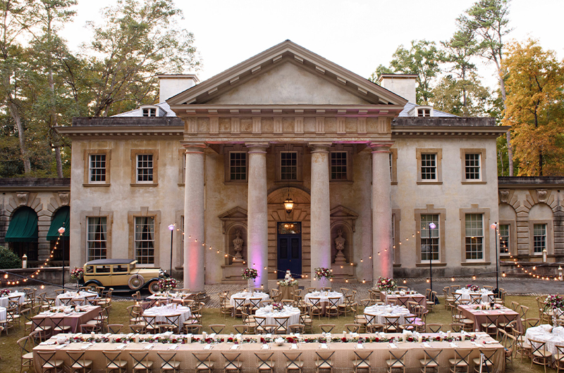 10 Eye Catching Wedding Venues In The Southeast Swan House Gardens In Atlanta 2 Copy
