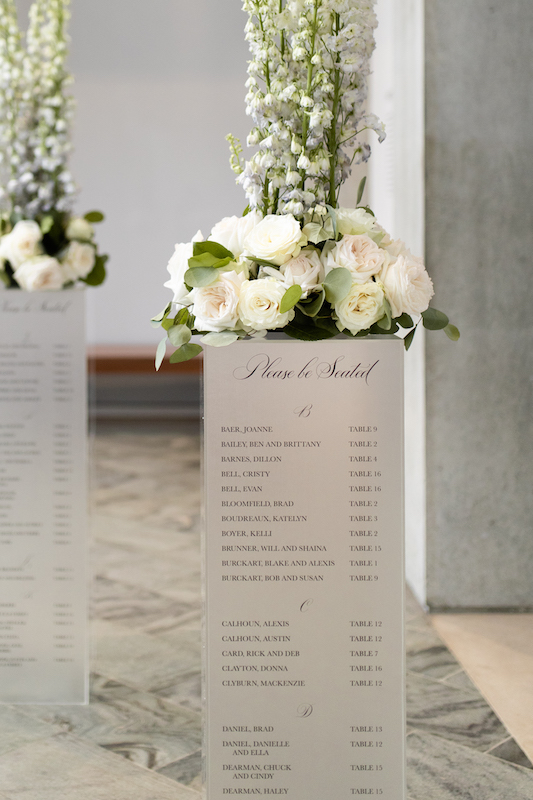 Elizabeth Fiser And Michael Williams Marry In A Beautiful Arkansas Chapel Reception Seating Chart