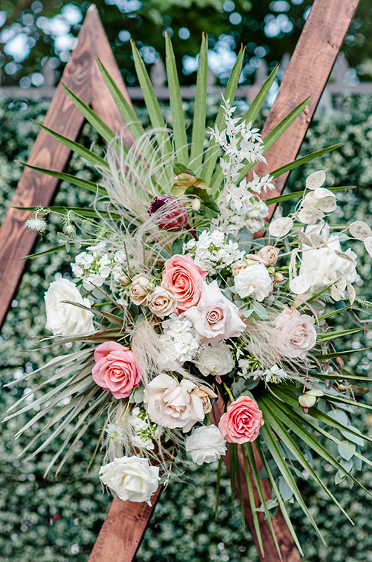 Glamorous Bohemian Wedding In Charleston South Carolina Florals