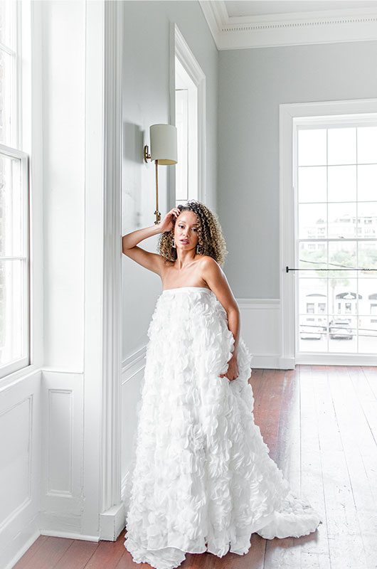 Glamorous Bohemian Wedding In Charleston South Carolina Skirt Inspired Gown