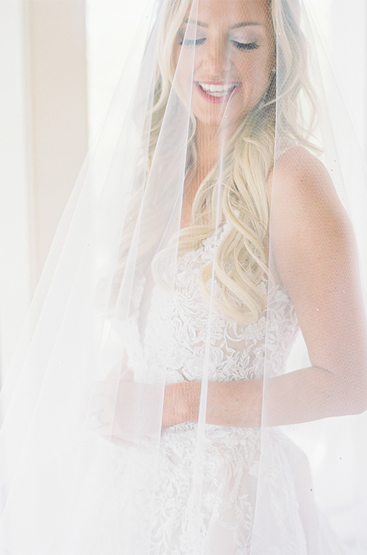 Molly Rooney And Killian Woodward Luxury Waterfront Wedding In Tennessee Bride In Her Veil