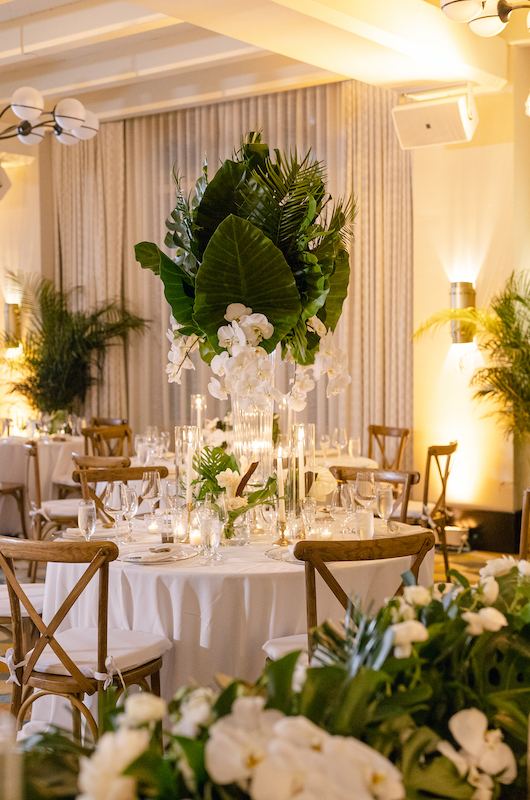 Leticia Cento And Eric Santiago Marry At The Retro Glam Confidante Miami Reception Space