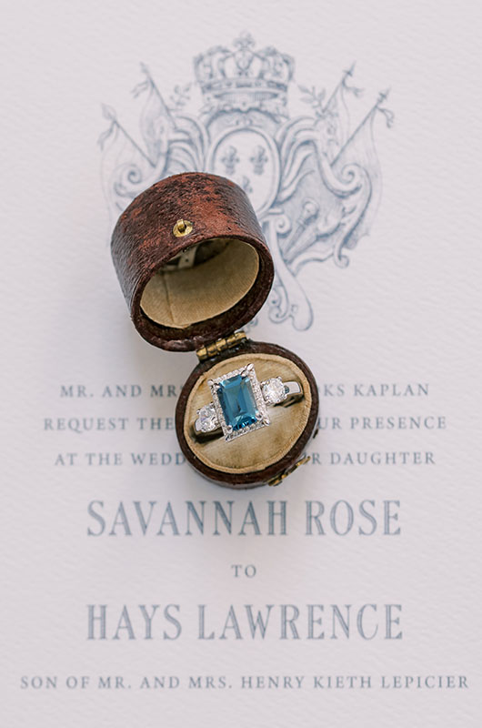 Stunning Southern Charm Texas Wedding Ring