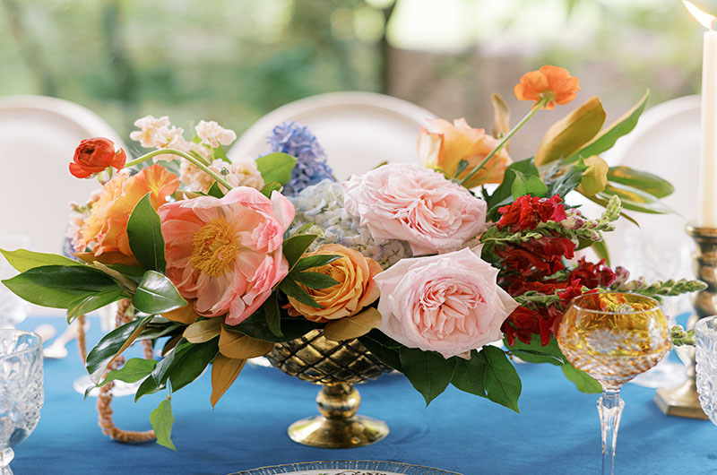 Stunning Southern Charm Texas Wedding Table Florals Stunning Southern Charm Texas Wedding Table Florals