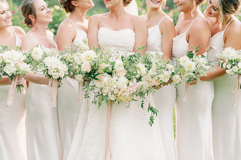 Aspen Domske And Edward Knuckley Marry At The Barn On New River Bridesmaids