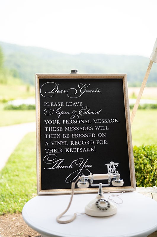 Aspen Domske And Edward Knuckley Marry At The Barn On New River Greeting