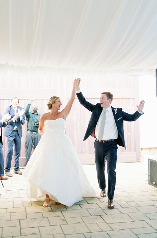 Aspen Domske And Edward Knuckley Marry At The Barn On New River Husband And Wife